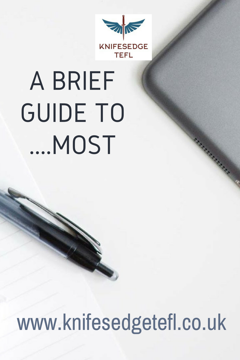 A brief guide to….Most